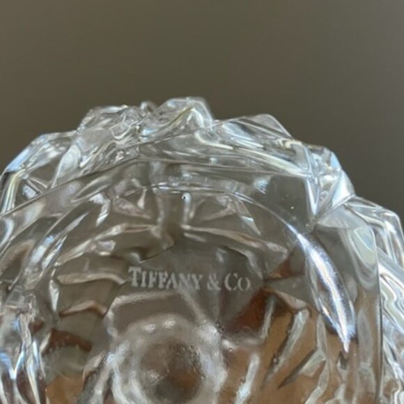 Tiffany & Co Rock Cut Perfume Bottle and Stopper - Picture 3 of 4